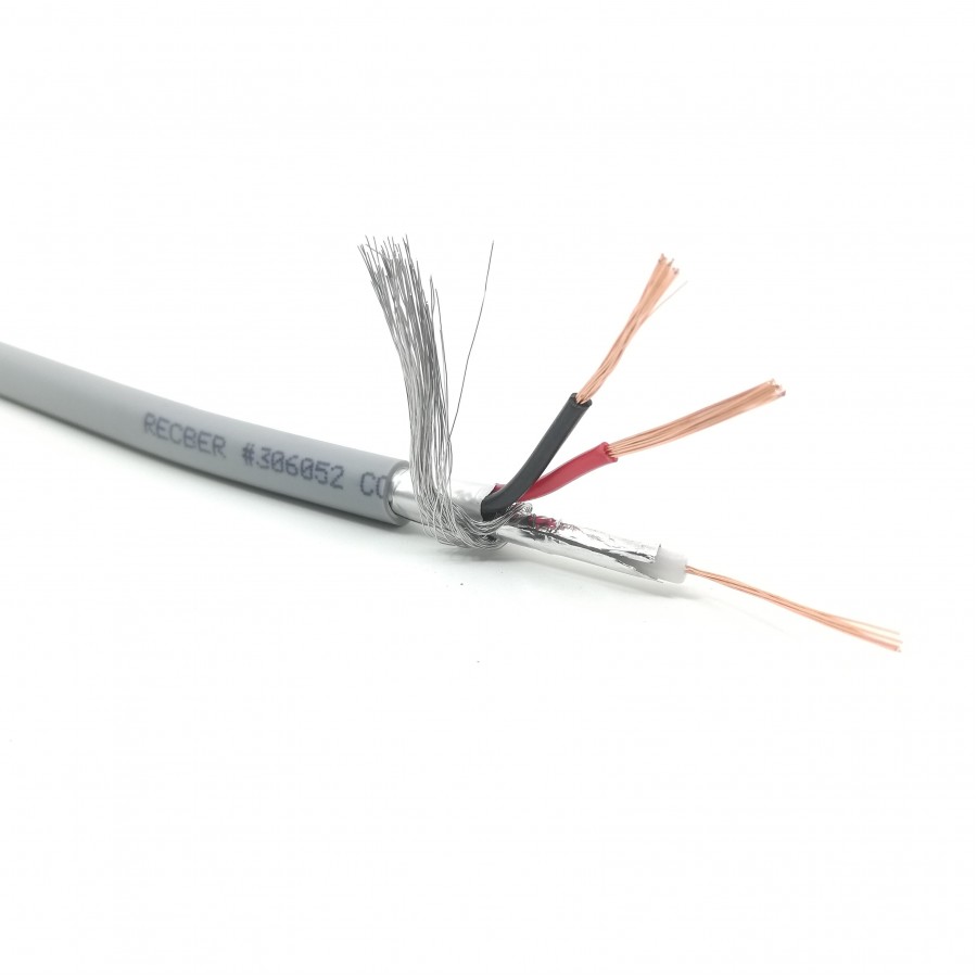 REÇBER 1+2 RG59 MİNİ 2*0,22 CCTV KABLO
