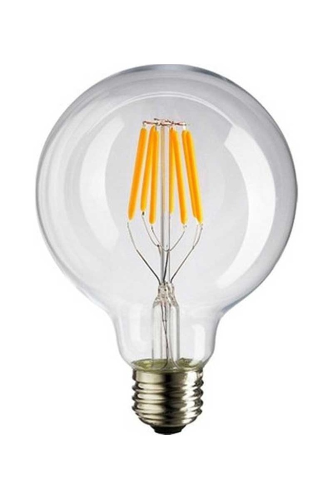 6W EDİSON  LED AMPUL G95 GLOP AMPÜL (GÜNIŞIĞI)