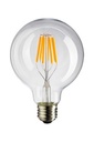 6W EDİSON  LED AMPUL G95 GLOP AMPÜL (GÜNIŞIĞI)
