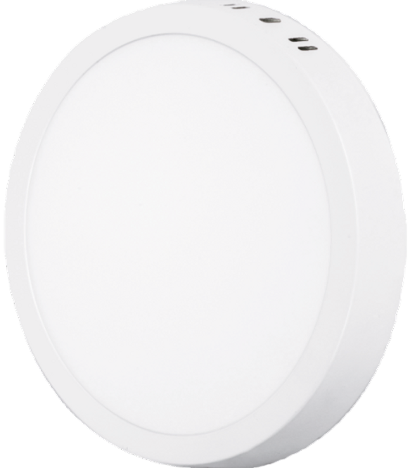 18W SIVA ÜSTÜ LED PANEL (YUVARLAK) (BEYAZ)