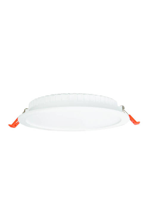 SIRMA BACKLIGHT LED 12W ALCIPAN 1 ID HEMYUZ OPAL 3000K ST 9016 IP40 Ø170